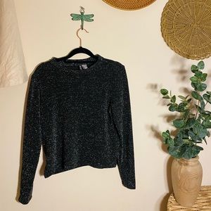 Sparkle Long Sleeve Party Shirt